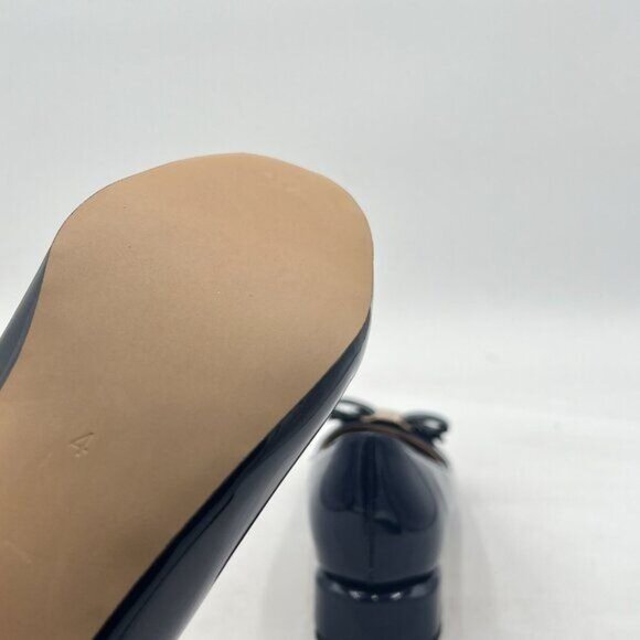 FSJ Women's Closed Toe Chunky Heels Slip on Comfortable Business Party - Picture 5 of 7